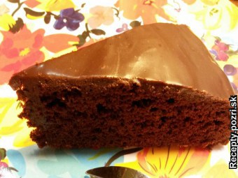 Čokoládový Baileys koláč