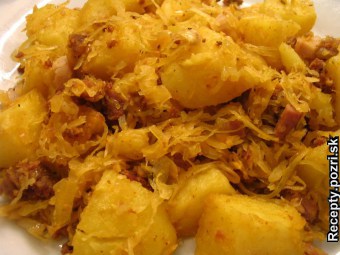Sedliacka strasanka, tradičné kapustové zemiaky